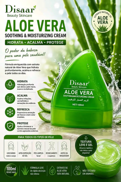 Creme Facial Aloe Vera